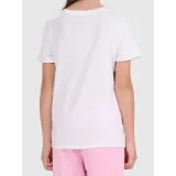 Dívčí tričko s krátkým rukávem 4F JUNIOR TSHIRT F2938-10S-WHITE · záber 3