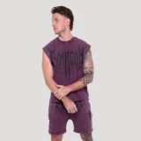 GymBeam Tílko Abyss Raisin - Velikost: S | Barva: fialová | Hmotnost: 0,185 kg | Balení: 105 · záber 3