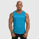 Pánské funkční tílko Iron Aesthetics Sporty, aqua modré · záber 3