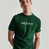Tričko, Barva Černá, s Potiskem Hedrix Logo · záber 3