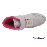 Dětská rekreační obuv AUTHORITY KIDS Aysia white reflex pink silver · záber 4