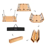 Kempingový stůl KING CAMP Bamboo 100 x 65 cm · záber 2