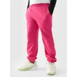 Dívčí tepláky 4F JUNIOR TROUSERS-JWAW24TTROF754-55S-HOT PINK · záber 4
