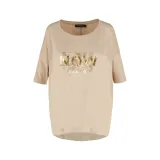 Dámské tričko s krátkým rukávem VOLCANO T-NOW-501-BEIGE · záber 4