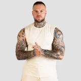 GymBeam Tílko TRN Sand - Velikost: XXL | Barva: béžová | Hmotnost: 0,21 kg | Balení: 90 · záber 1