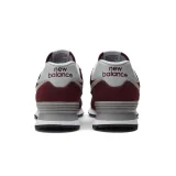 Pánská rekreační obuv NEW BALANCE ML574EVM M burgundy · záber 5