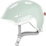Juniorská cyklistická helma ABUS Smiley 3.0 ACE LED pure mint · záber 1
