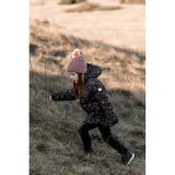 Dívčí zimní čepice COLOR KIDS Hat W. Detachable Fake Fur, burlwood · záber 4