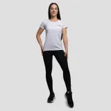 GymBeam Dámské triko Basic Heather Grey - Velikost: XXL | Barva: sivá | Pohlavie: Dámské | Hmotnost: 0,137 kg · záber 5