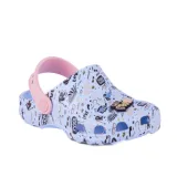Dívčí kroksy (rekreační obuv) COQUI Little Frog + Amulet candy blue baby pink · záber 1