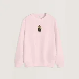 Mikina, Barva Černá, s Potiskem Compton Teddy · záber 1