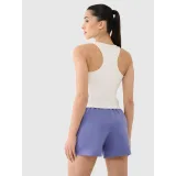 Dámské tréninkové tílko 4F SLEEVELESS FNK F430-11S-OFF WHITE · záber 3