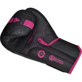 RDX Boxerské rukavice F6 Kara Pink · záber 3