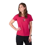 Dámské turistické tričko s krátkým rukávem NORTHFINDER GRACIANA-510cherry · záber 2