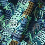Chlapecké plavky COLOR KIDS Swim Trunks, AOP-8714-Cabbage · záber 3