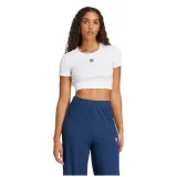 Dámské tričko s krátkým rukávem ADIDAS ORIGINALS ESS RIB TEE- WHITE · záber 8