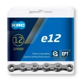 Řetěz na kolo KMC E 12 EPT grey 130 links · záber 2