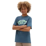 Chlapecké tričko s krátkým rukávem VANS BY OTW LOGO FILL BOYS-TEAL-WATERFALL · záber 1