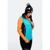 Dámská vesta na skialp EVERETT SkiToura PRIMALOFT vest W blue · záber 5