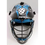 Florbalová helma MPS PRO FLAME - Black Blue · záber 5