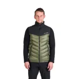 Pánská turistická vesta NORTHFINDER FILIPPO-550blackdarkgreen · záber 1