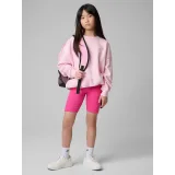 Dívčí kraťasy 4F JUNIOR SHORT TIGHTS CAS F024-55N-HOT PINK NEON · záber 4