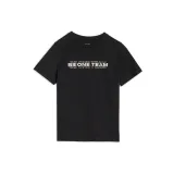 Chlapecké tričko s krátkým rukávem 4F JUNIOR TSHIRT M2186-20S-DEEP BLACK · záber 5