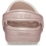 Dívčí kroksy (rekreační obuv) CROCS Classic Glitter Clog K quartz glitter · záber 5