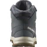 Pánské kotníkové zimní boty SALOMON Outchill TS WP M turbulence rainy day dark navy · záber 5