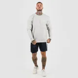 GymBeam Mikina PRO Jumper Moon Grey - Velikost: S | Barva: sivá | Hmotnost: 0,35 kg | Balení: 36 · záber 3