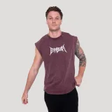 GymBeam Tílko Spike Burgundy - Velikost: S | Barva: červená | Hmotnost: 0,195 kg | Balení: 100 · záber 3