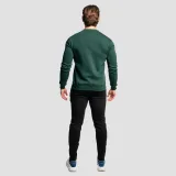 GymBeam Mikina Basic Jumper Pine - Velikost: S | Barva: zelená | Hmotnost: 0,382 kg | Balení: 25 · záber 5