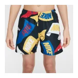 Chlapecké plavky NIKE SWIM TOSSED FLAGS 4 inch BLACK-BLACK · záber 4