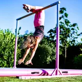 Gymnastická bradla MASTER 150 cm - růžová · záber 4
