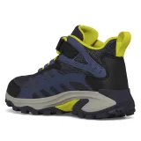 Chlapecká kotníková turistická obuv MERRELL Moab Speed 2 Mid A C WTRPF K navy hiviz · záber 4