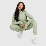 Dámská sportovní mikina Iron Aesthetics Comfy, zelená · záber 11
