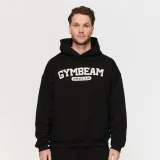 GymBeam Mikina Varsity Black - Velikost: M | Barva: čierna | Hmotnost: 0,6672 kg | Balení: 20 · záber 1