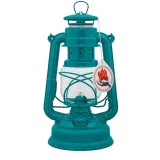 Feuerhand Hurricane Lantern, lucerna, tealová modrá · záber 2