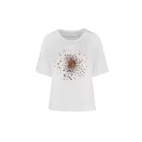 Dámské tričko s krátkým rukávem VOLCANO SHELI-100-WHITE · záber 4