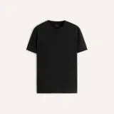 Tričko, Barva Černá, s Potiskem Basic T Shirt · záber 1