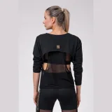 NEBBIA Sportovní Top Intense Mesh Black · záber 5