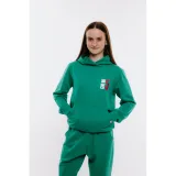 Dívčí mikina s kapucí AUTHORITY H-TRENDY G green · záber 2