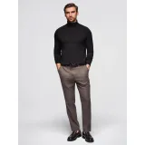 Pánské tričko s dlouhým rukávem OMBRE Longsleeve OM-LSCL-0130 V-1 black · záber 5