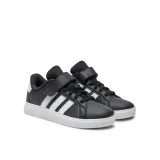 Dětská rekreační obuv ADIDAS Grand Court 2.0 K core black cloud white core black · záber 2
