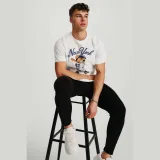 Tričko, Barva Bílá, s Potiskem Baseball Teddy · záber 5