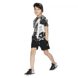 Chlapecké teplákové kraťasy 4F JUNIOR BOYS-pants-HJL21-JSKMD001A-20S-Black · záber 2