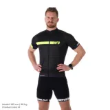 Pánský cyklistický dres s krátkým rukávem NORTHFINDER GERARDO Black 273 · záber 1