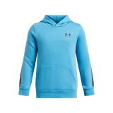 Chlapecká zateplená mikina s kapucí UNDER ARMOUR B Icon Flc HD Taping-BLU · záber 1