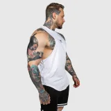Tréninkové tílko Iron Aesthetics Gym Tank, bílé · záber 5