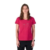 Dámské turistické tričko s krátkým rukávem NORTHFINDER HELENA-510cherry · záber 1